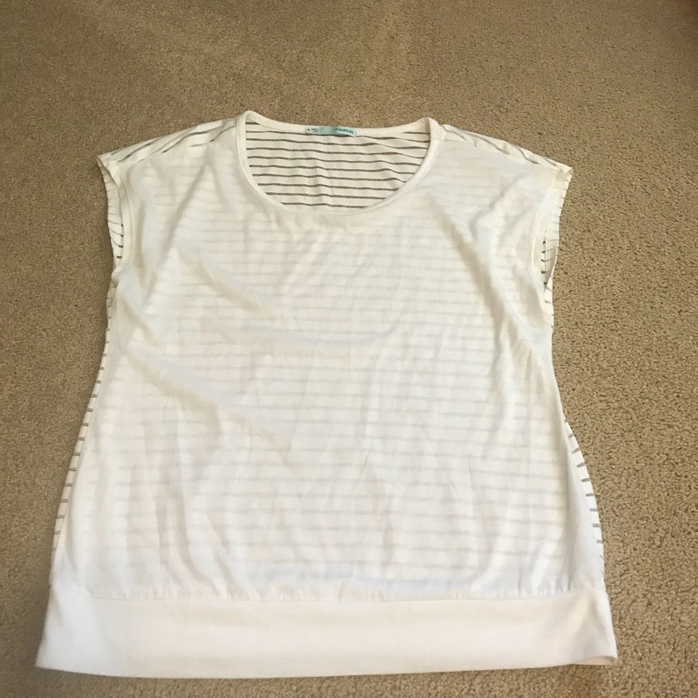 Shirt with see-through back!